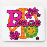 60s Style Peace Mousepads