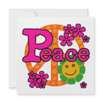 60s Style Peace T-shirts and Gifts