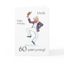 60th Birthday Card for an Uncle