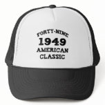 60th Birthday Gifts, 1949 American Classic! Hats