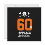 60th Birthday Party Golf - Still Swinging! Personalized Invitation