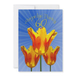 60th Surprise Birthday Party Invitation