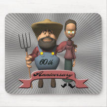 60th Wedding Anniversary Gifts Mouse Pad