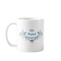 60th wedding anniversary gifts t coffee mug