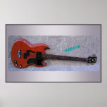 '62 Gibson EB-0 Print