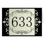 633 Area Code Greeting Card