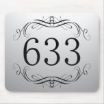 633 Area Code Mousepad