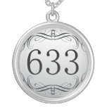 633 Area Code Necklace