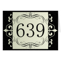 639 Area Code Greeting Card
