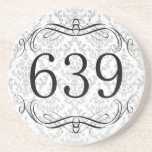 639 Area Code Drink Coasters