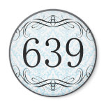 639 Area Code Magnets