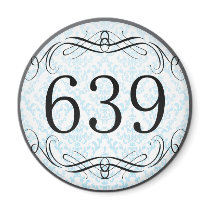 639 Area Code Magnets
