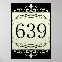 639 Area Code Print