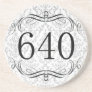 640 Area Code Drink Coasters