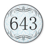 643 Area Code Refrigerator Magnet