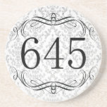 645 Area Code Drink Coaster