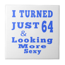 64 birthday designs tile
