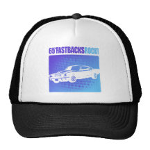 65' Fastbacks Rock! Mesh Hats