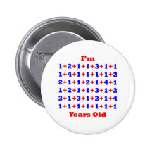 65 Years old! Button
