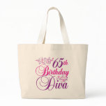 65th Birthday Diva Bag