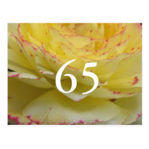 65th Birthday Post Card