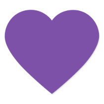 663399 Solid Colour Purple Background Template Heart Stickers