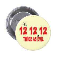 666 spoof pinback button
