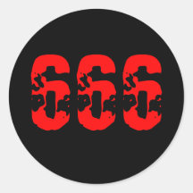 666 STICKER