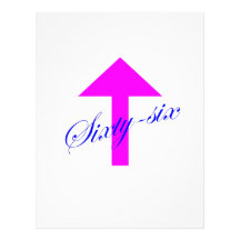 66 Arrow Letterhead Template