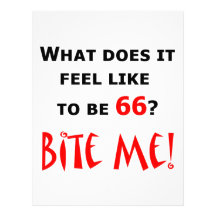 66 Bite Me! Letterhead Design