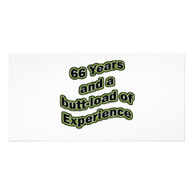 66 butt-load picture card