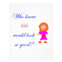66 Looks so good Custom Letterhead
