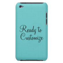 66CCCC Solid Retro Aqua Background iPod Case iPod Touch Case