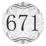 671 Area Code Stickers