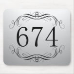 674 Area Code Mouse Pad