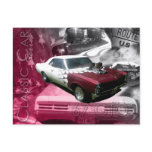 67 GTO -Classic Car Series postcards