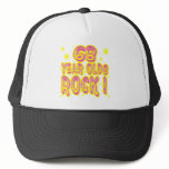68 Year Olds Rock! (Pink) Hat