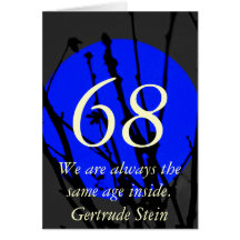 68th Birthday Cards