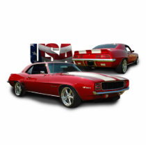 69 Chevy camaro Photo Cutouts
