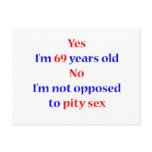 69 Pity Sex