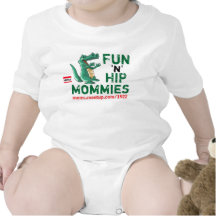 6-12 month Fun n Hip Moms - Customized Tshirts