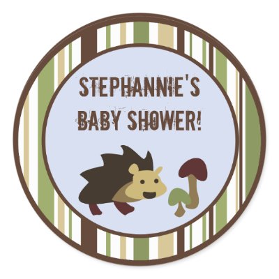 6 - 3" Favour Stickers Enchanted Hollow Woodland by KammieLand