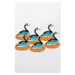 6 Geese A Laying Stationery Design