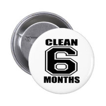 6 months clean black button