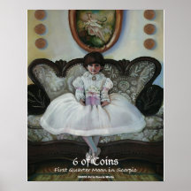 6 of Coins Poster