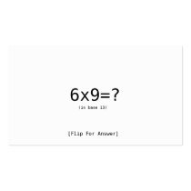 6x9=? business card templates