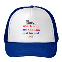 70 Cat Lady Mesh Hats