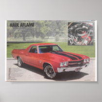 '70 El Camino Print