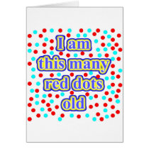 70 Red Dots Old cards