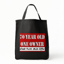 70 Year Old, One Owner - Needs Parts, Make Offer Canvas Bag